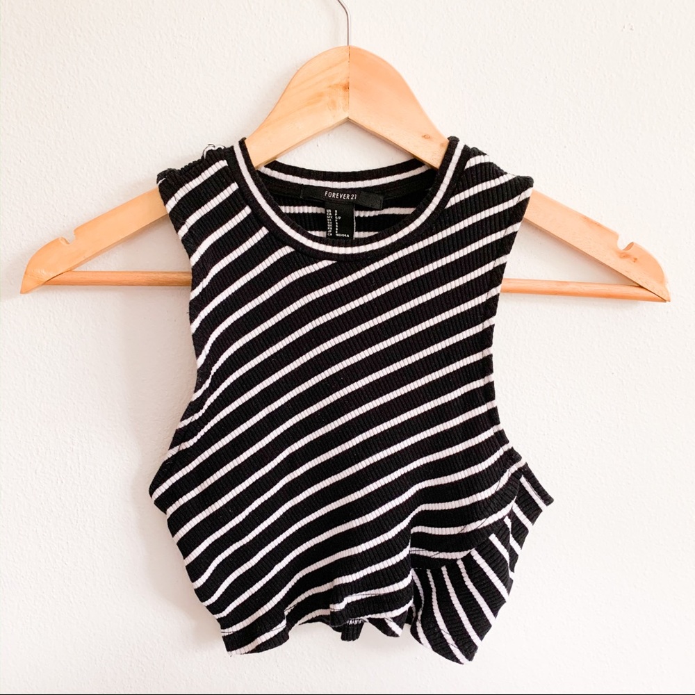 Stripes Crop Top
